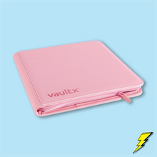 Load image into Gallery viewer, VaultX - 12-Pocket Exo-Tec Zip Binder for Trading Cards
