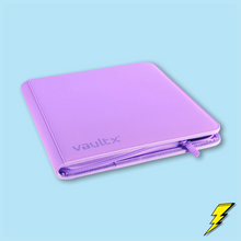 Load image into Gallery viewer, VaultX - 12-Pocket Exo-Tec Zip Binder for Trading Cards
