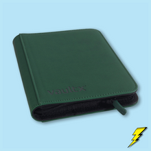 Load image into Gallery viewer, VaultX - 4-Pocket Exo-Tec Zip Binder for Trading Cards
