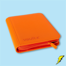 Load image into Gallery viewer, VaultX - 4-Pocket Exo-Tec Zip Binder for Trading Cards
