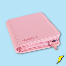 Load image into Gallery viewer, VaultX - 4-Pocket Exo-Tec Zip Binder for Trading Cards
