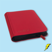 Load image into Gallery viewer, VaultX - 4-Pocket Exo-Tec Zip Binder for Trading Cards
