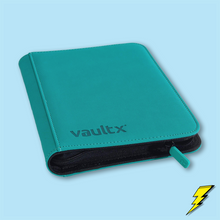 Load image into Gallery viewer, VaultX - 4-Pocket Exo-Tec Zip Binder for Trading Cards
