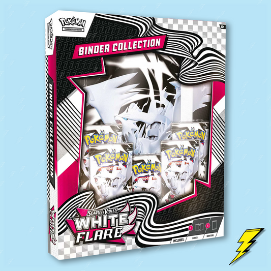 White Flare Binder Collection